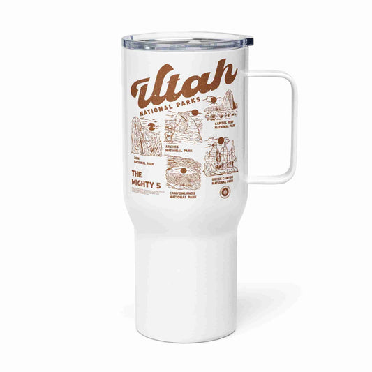 Utah National Parks Travel Mug With Handle