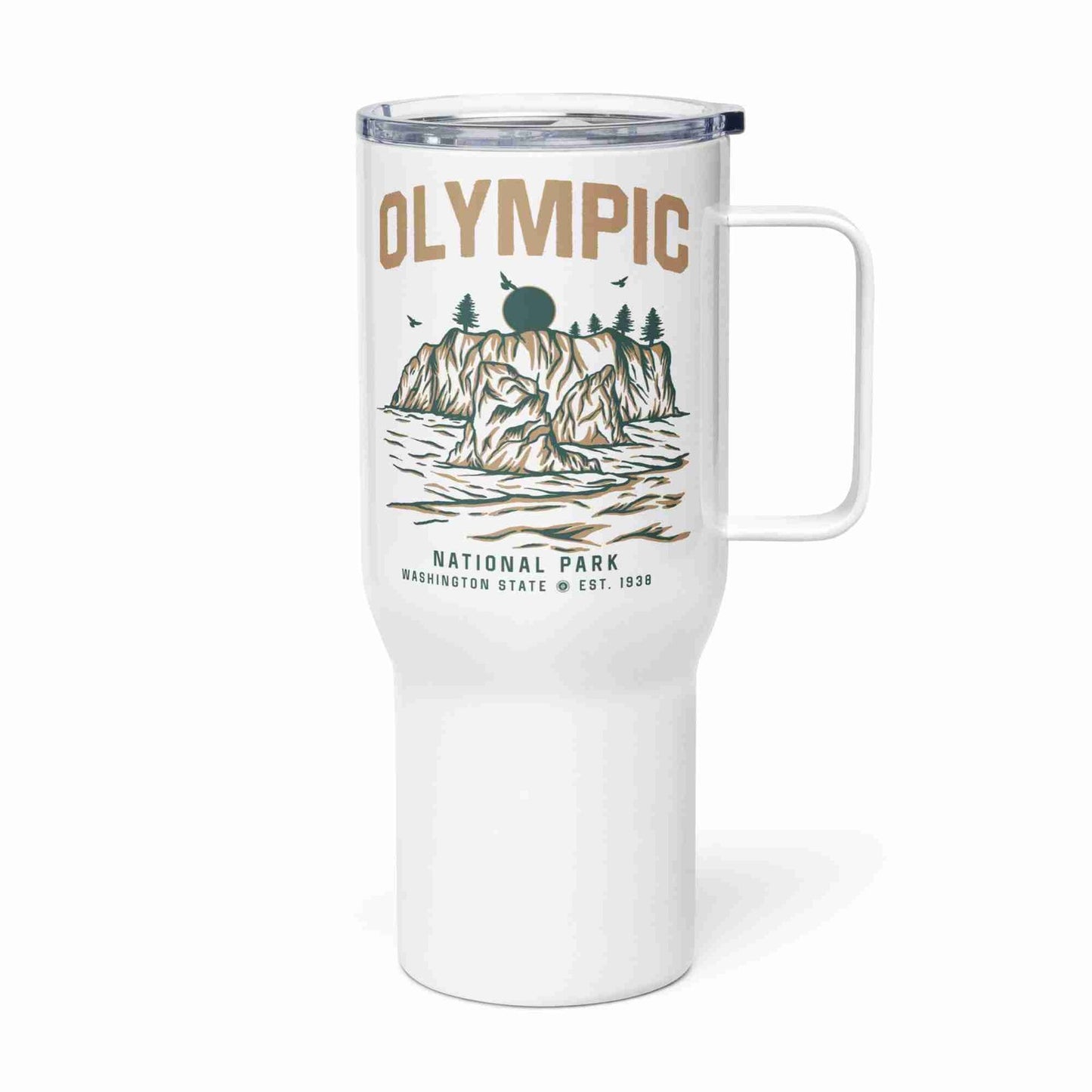 Olympic National Park Travel mug with a handle