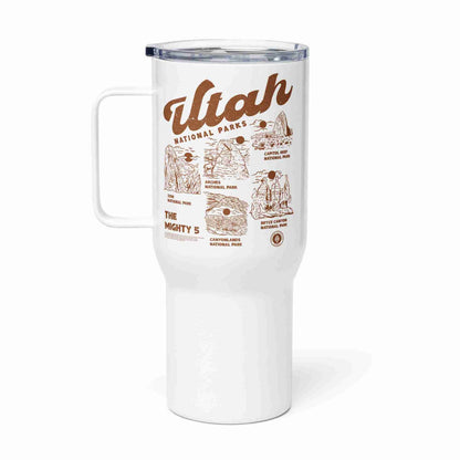 Utah National Parks Travel Mug With Handle