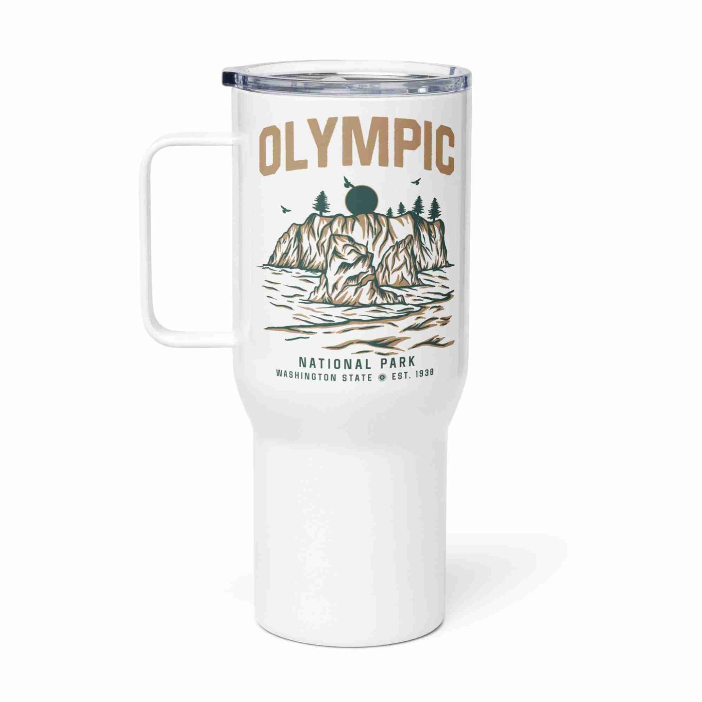 Olympic National Park Travel mug with a handle