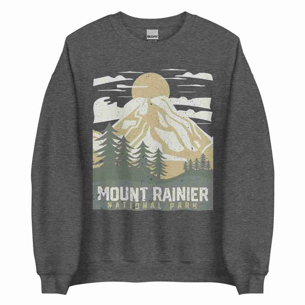 Mount Rainier National Park Sweatshirt