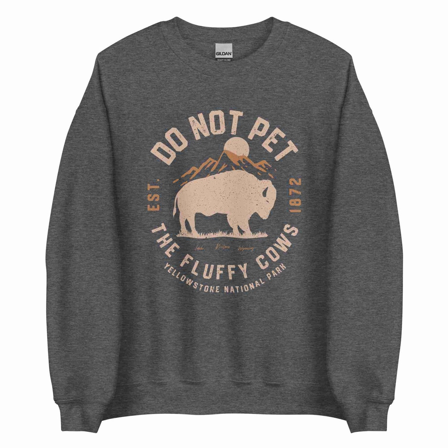 Do Not Pet the Fluffy Cows Sweatshirt