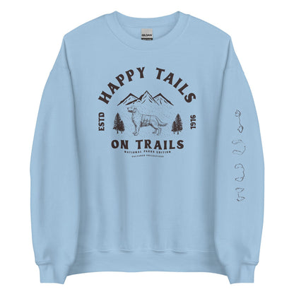 Happy Tails On Trails Unisex Sweatshirt