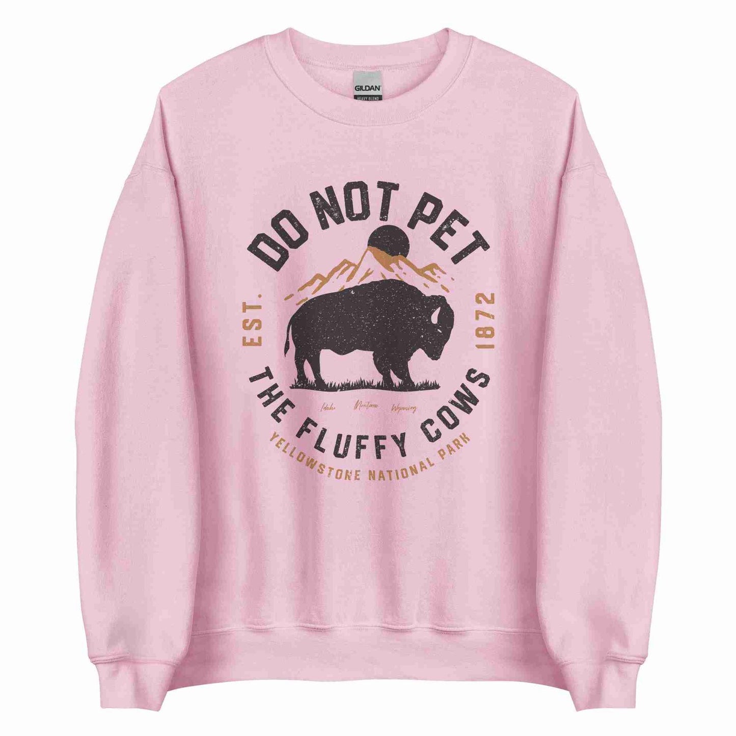 Do Not Pet the Fluffy Cows Sweatshirt