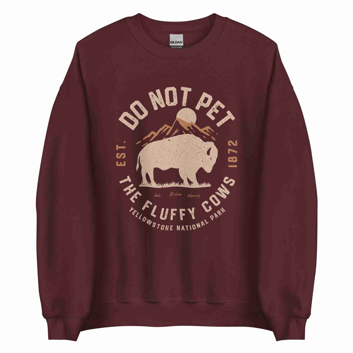 Do Not Pet the Fluffy Cows Sweatshirt