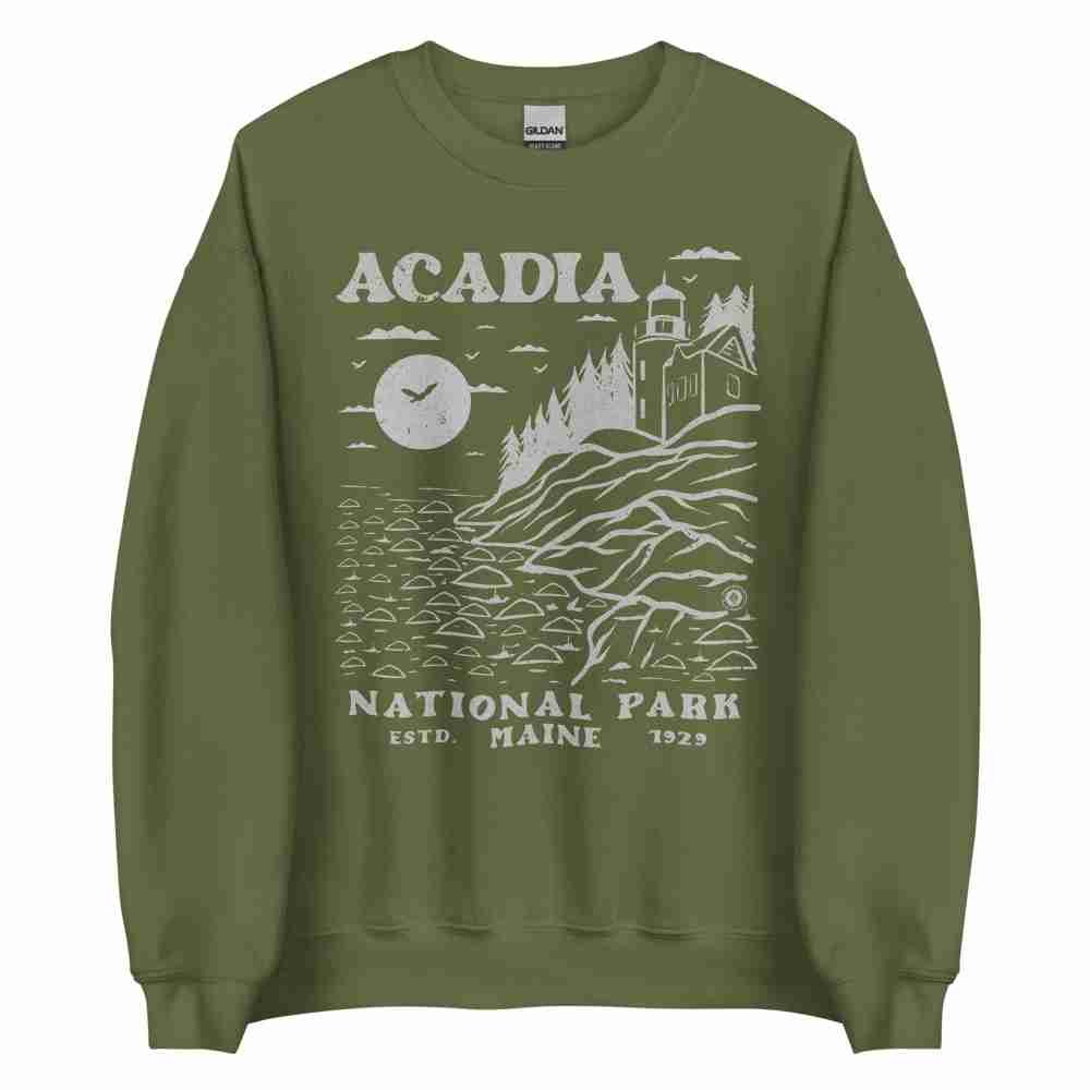 Acadia National Park Sweatshirt