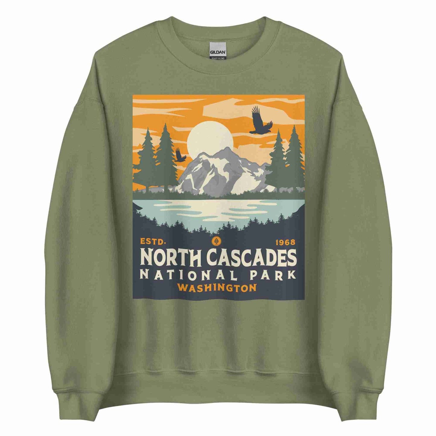 North Cascades National Park Sweatshirt