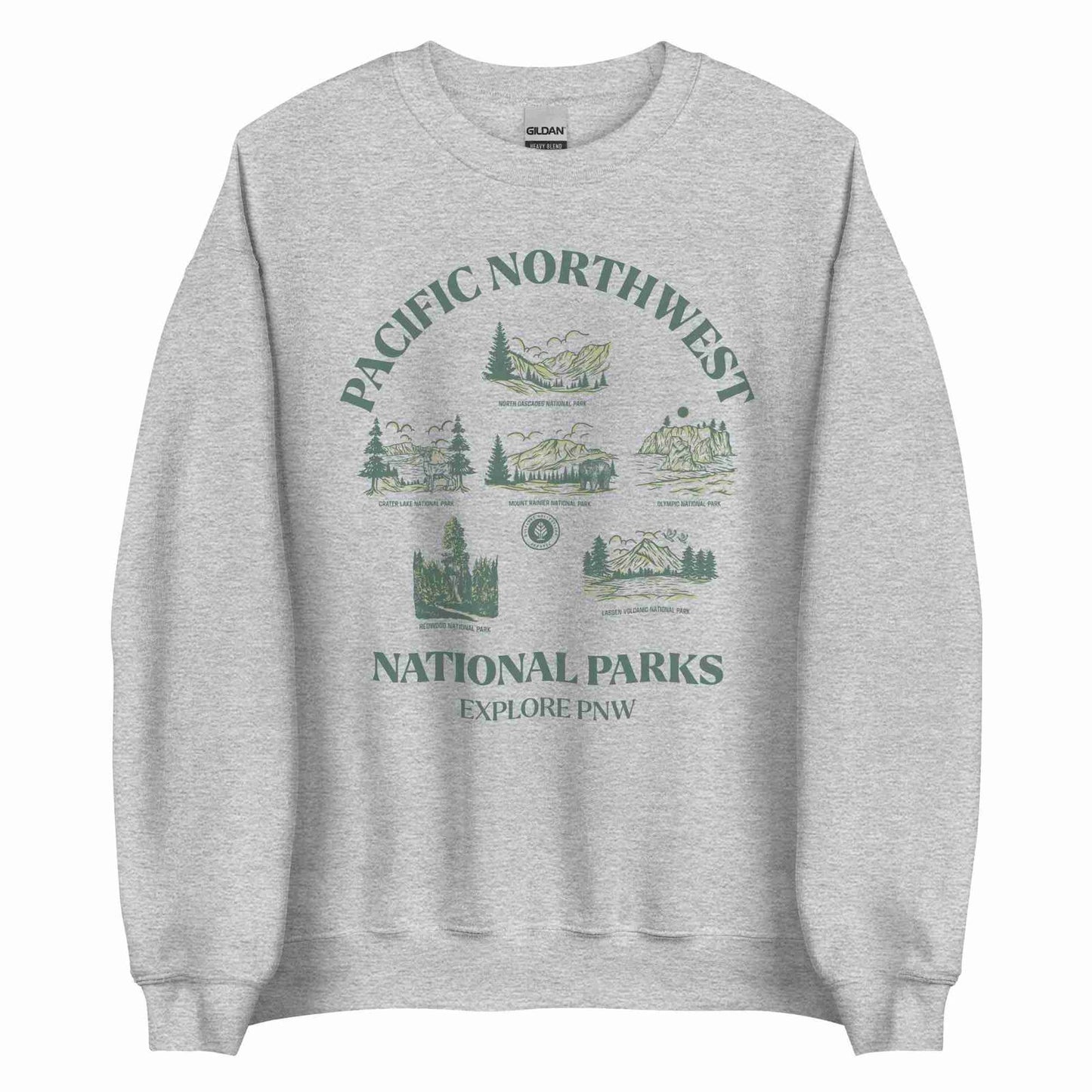 Pacific Northwest National Parks Sweatshirt