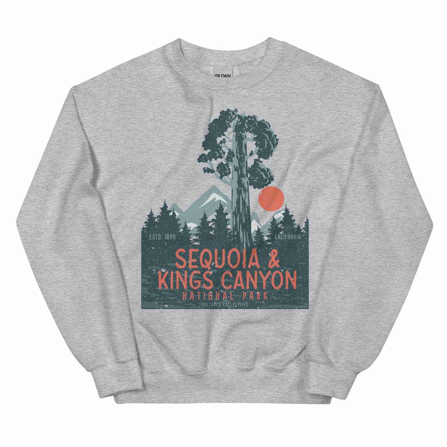 Sequoia &amp; Kings Canyon National Park Vintage Sweatshirt