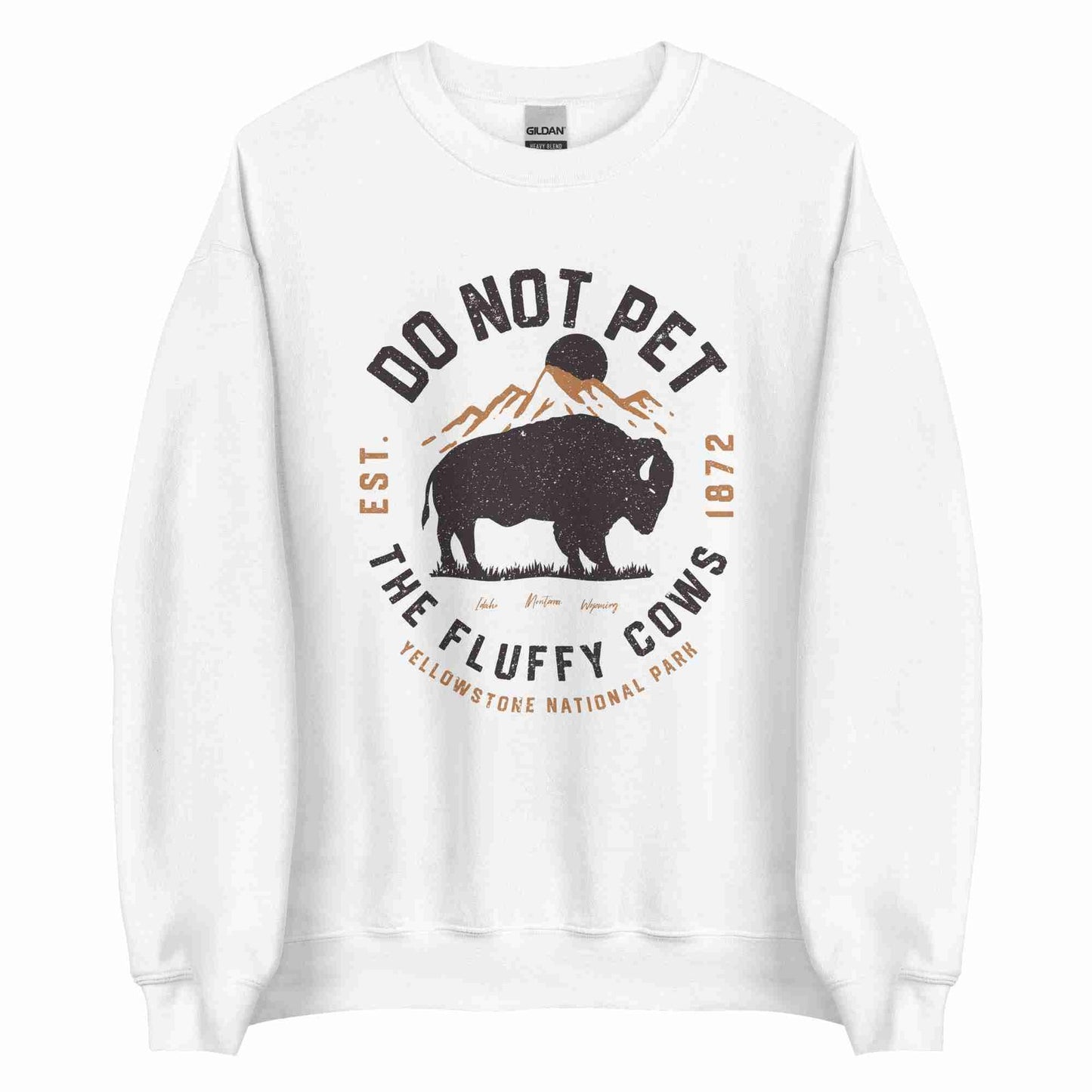 Do Not Pet the Fluffy Cows Sweatshirt