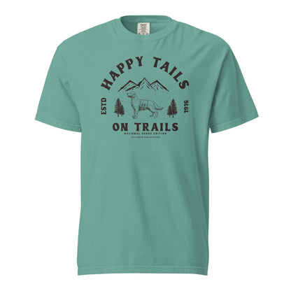 Happy Tails On Trails Unisex Shirt