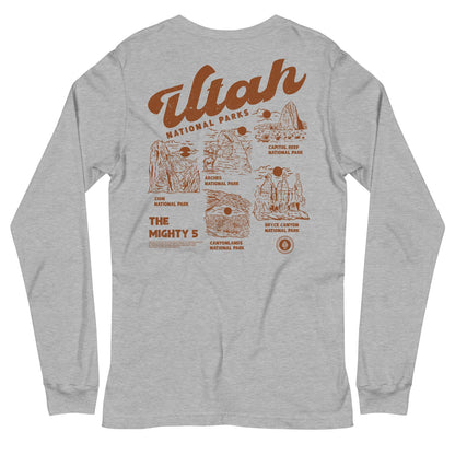 Utah National Parks Long Sleeve Tee