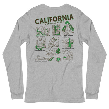 California National Parks Long Sleeve Tee