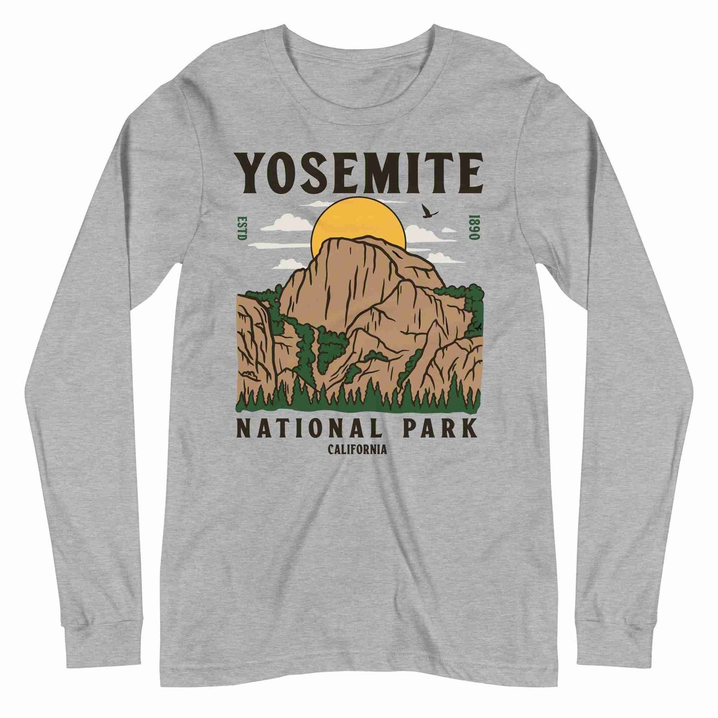 Yosemite National Park Long Sleeve Tee