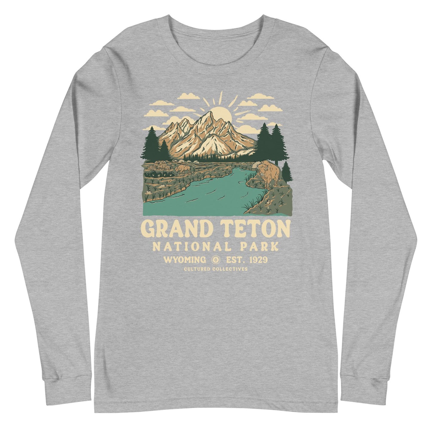 Grand Teton National Park Long Sleeve Tee