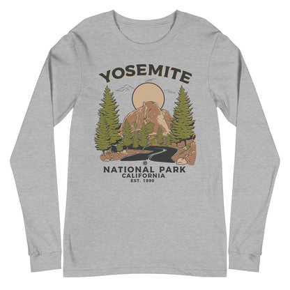 Yosemite National Park Long Sleeve Tee