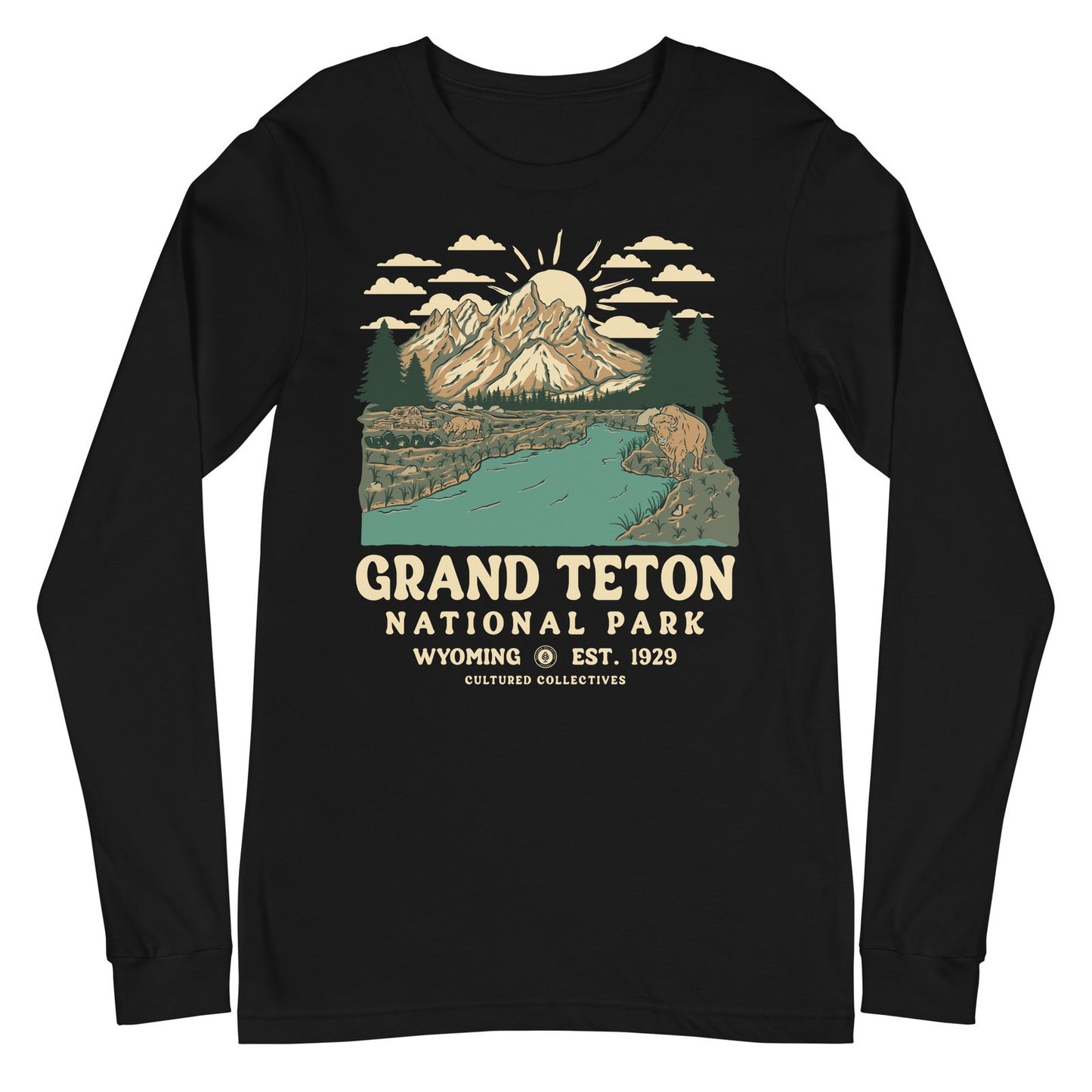 Grand Teton National Park Long Sleeve Tee