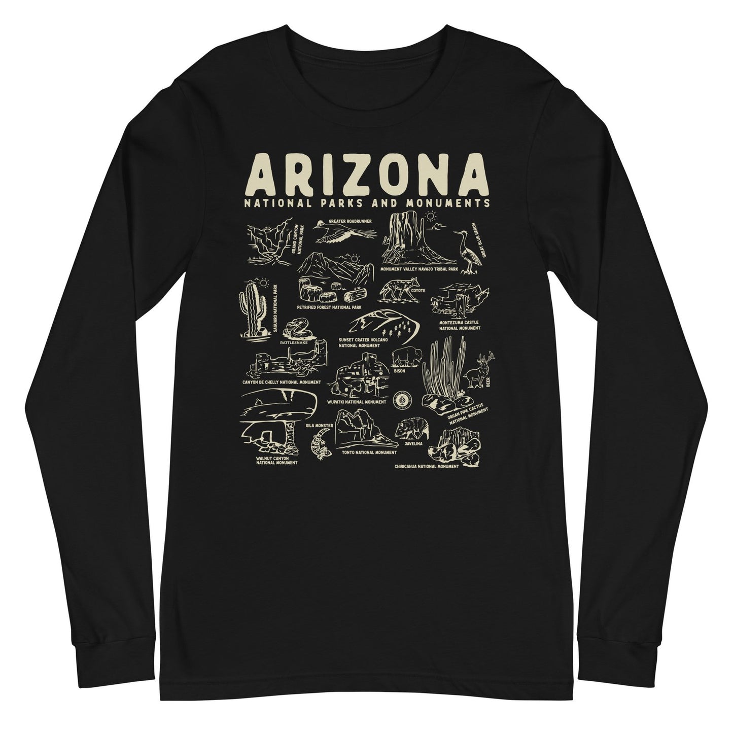 Arizona Parks Nature Long Sleeve Tee