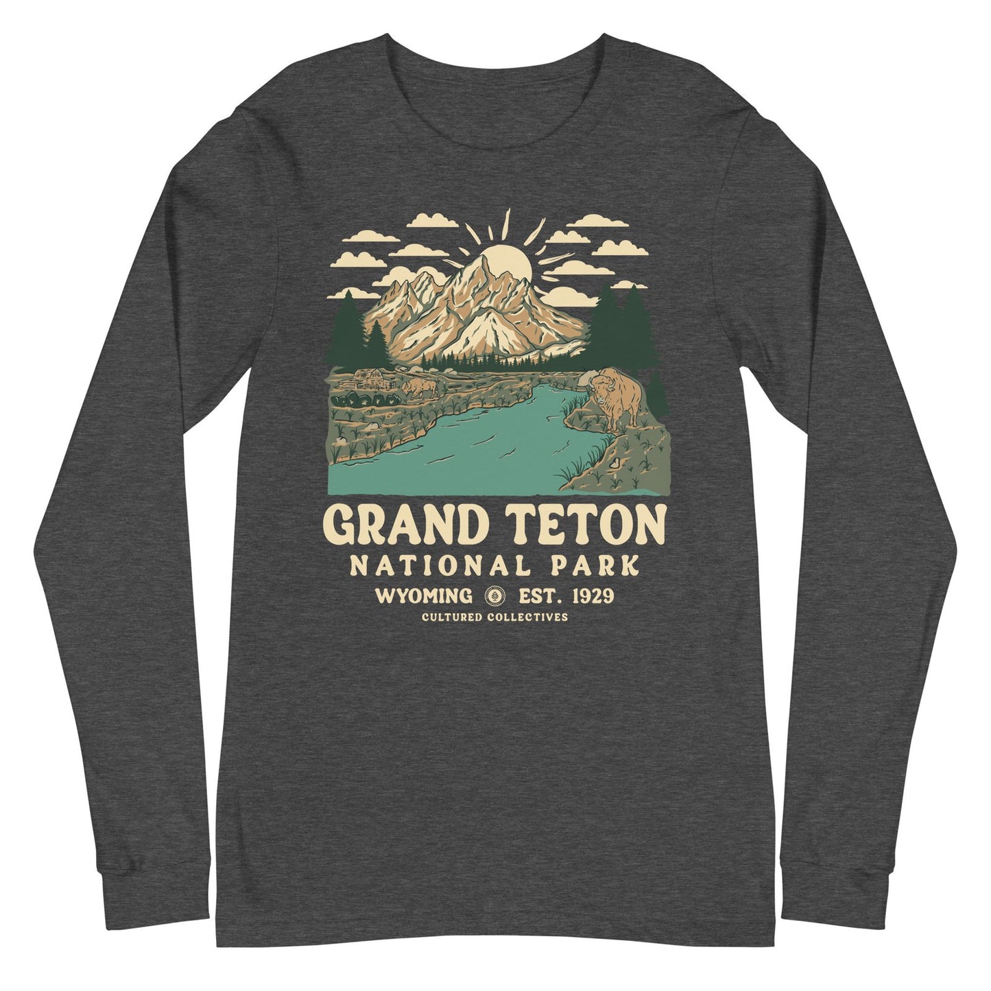 Grand Teton National Park Long Sleeve Tee