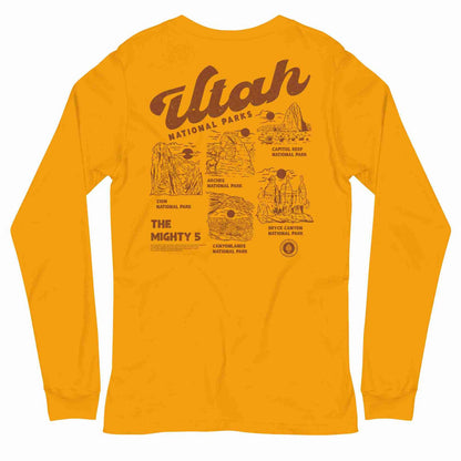 Utah National Parks Long Sleeve Tee