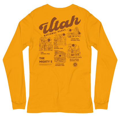 Utah National Parks Long Sleeve Tee