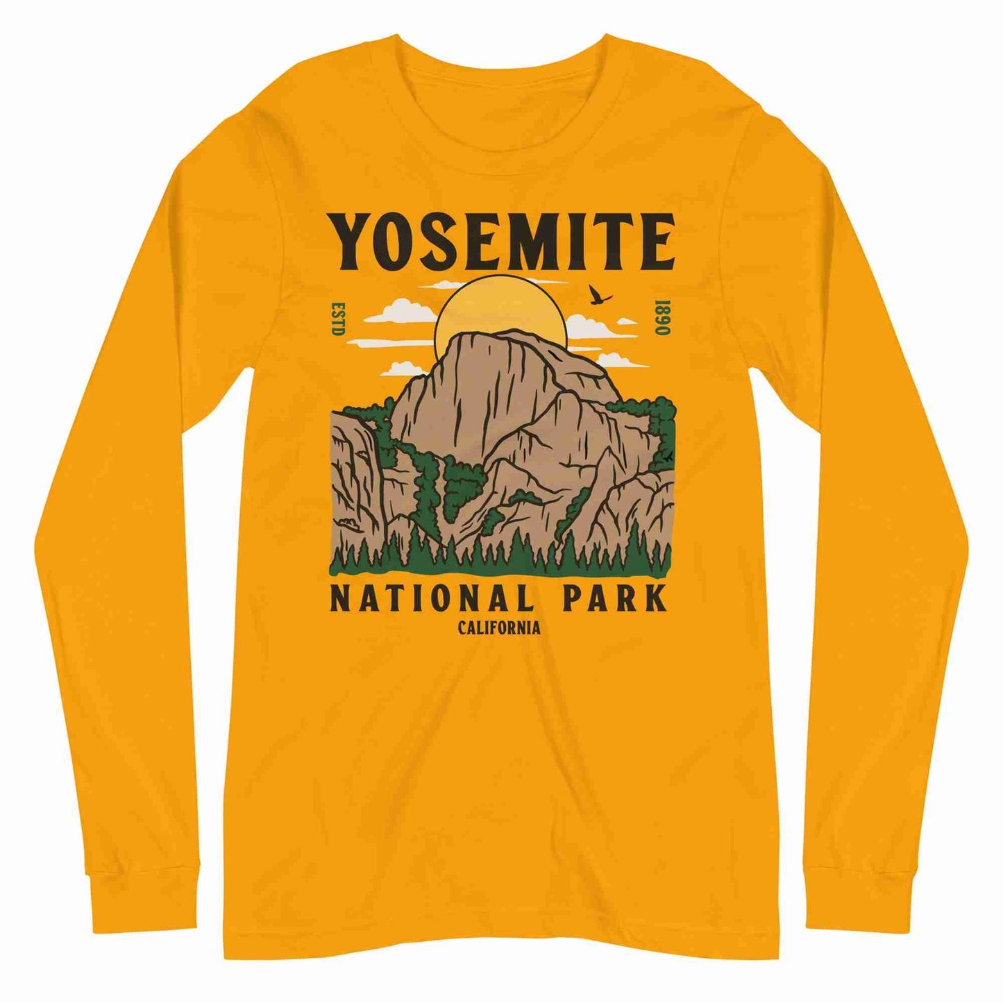 Yosemite National Park Long Sleeve Tee