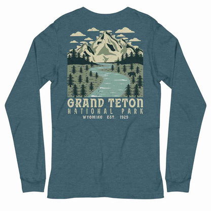 Grand Teton National Long Sleeve Tee