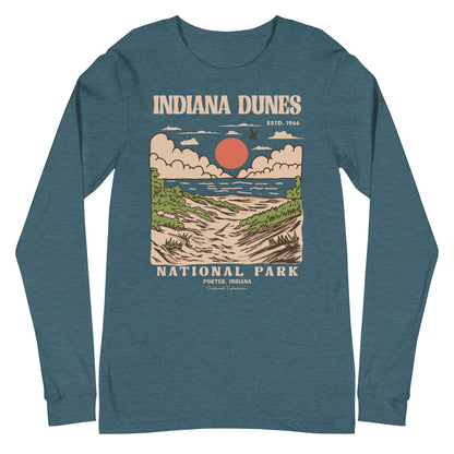 Indiana Dunes National Park Unisex Park Long Sleeve Tee