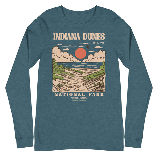 Indiana Dunes National Park Unisex Park Long Sleeve Tee