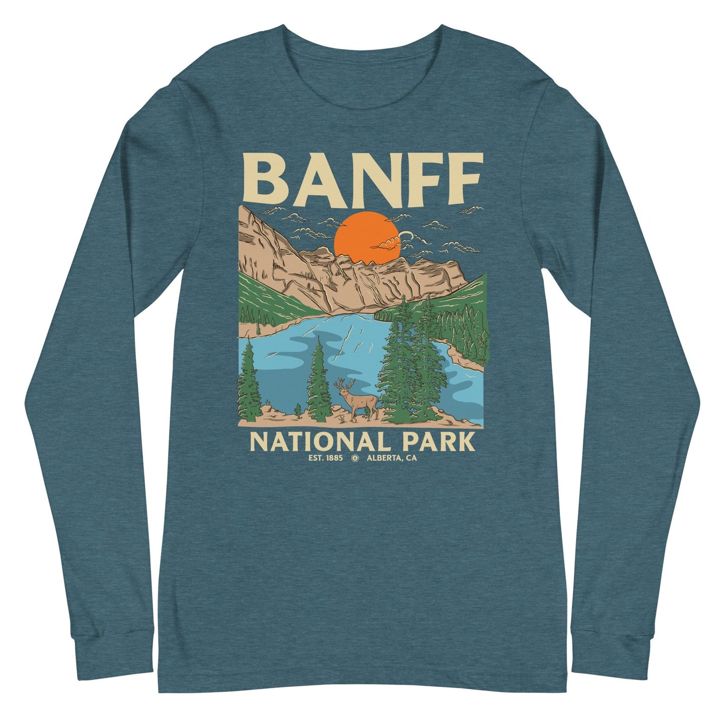 Banff National Park Long Sleeve Tee