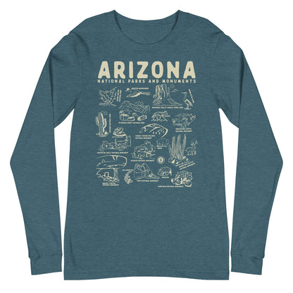 Arizona Parks Nature Long Sleeve Tee