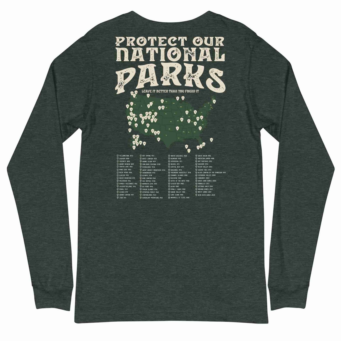 Protect Our National Park Long Sleeve Tee