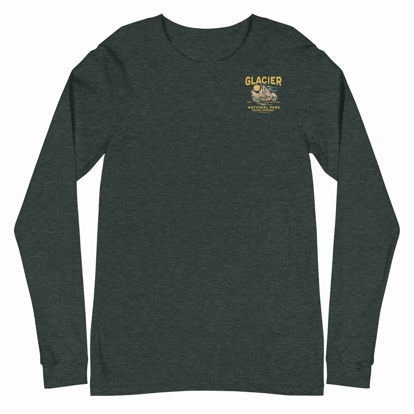 Glacier National Park Long Sleeve Tee