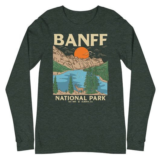 Banff National Park Long Sleeve Tee