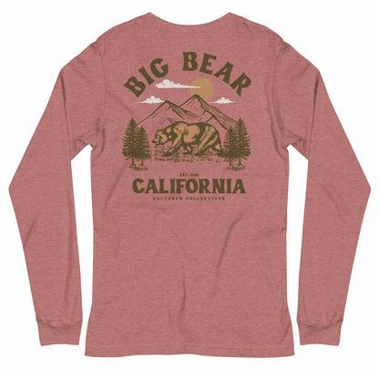 Big Bear Lake California Long Sleeve Tee