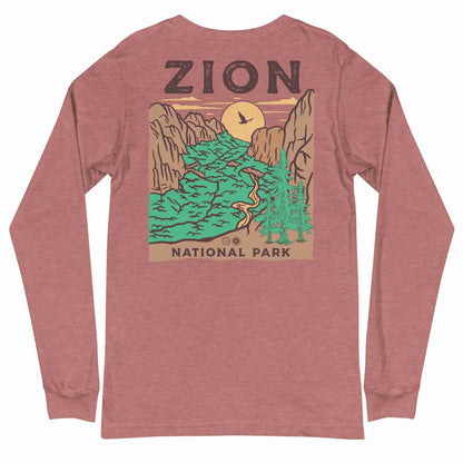 Zion National Park Long Sleeve Tee