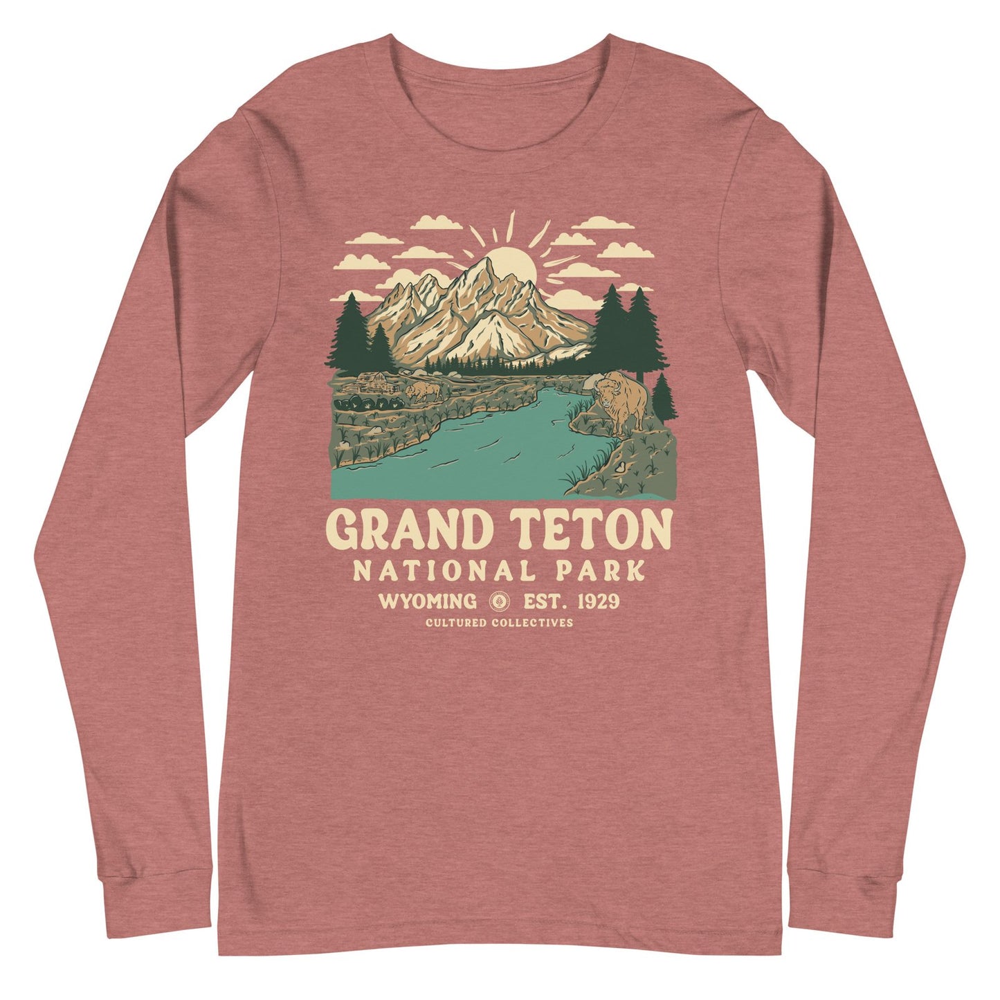 Grand Teton National Park Long Sleeve Tee