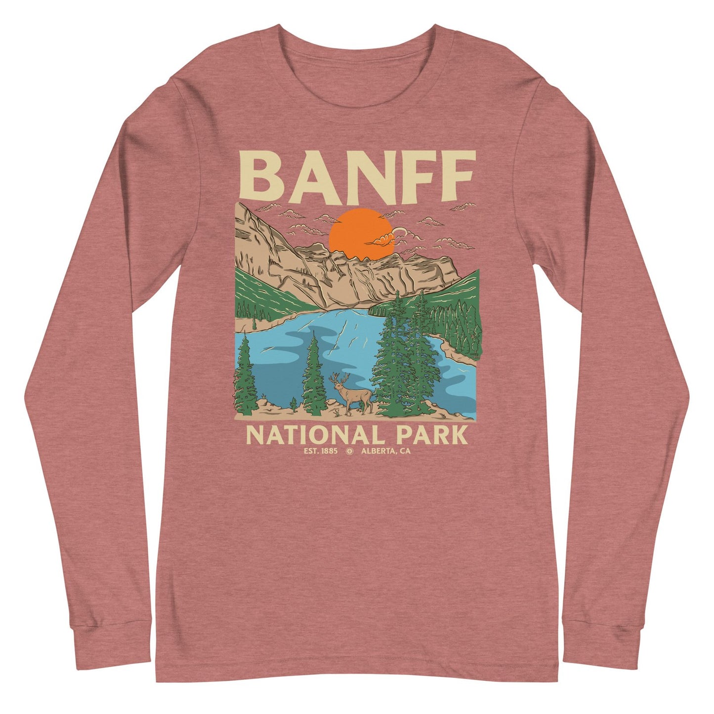 Banff National Park Long Sleeve Tee