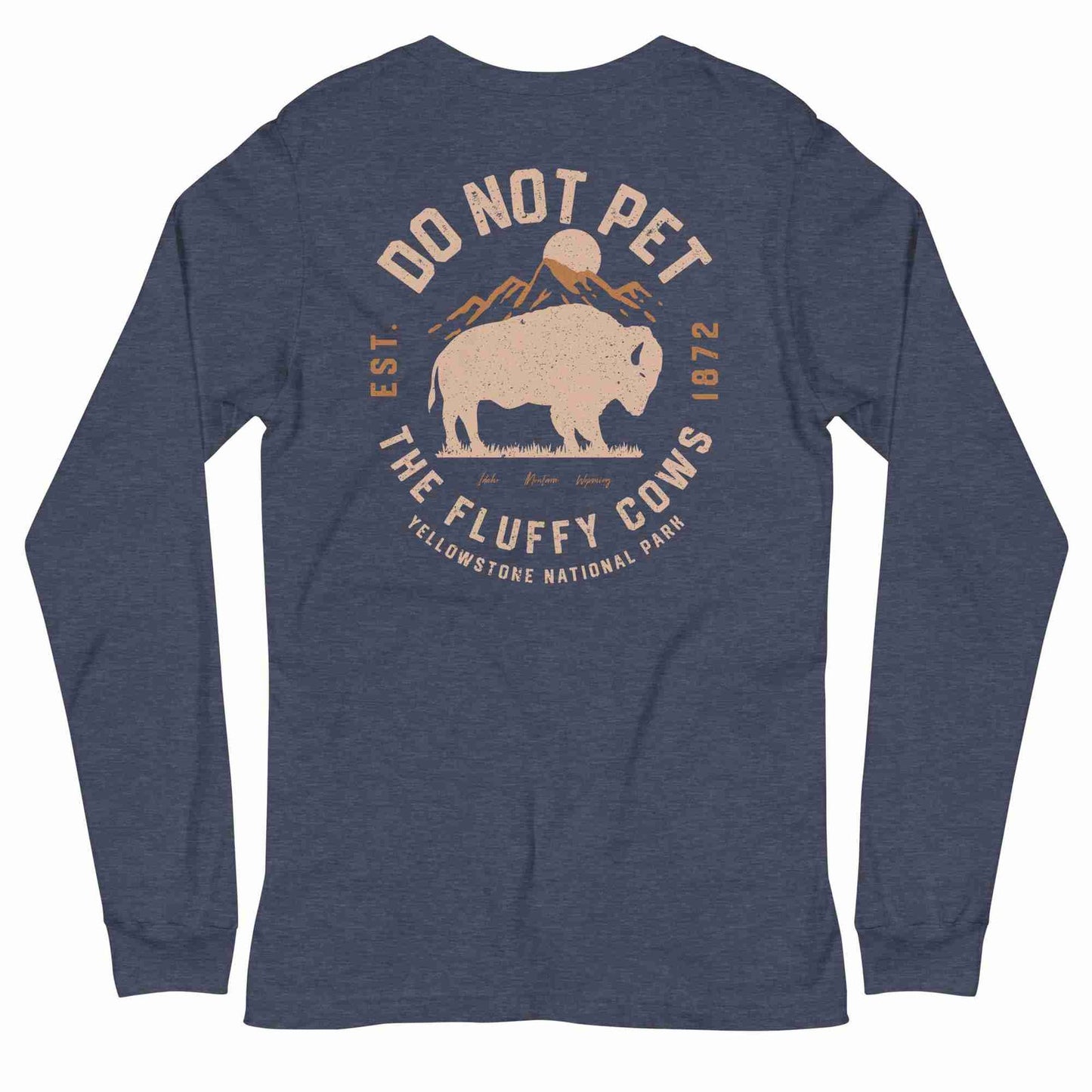 Do Not Pet The Fluffy Cows Long Sleeve Tee