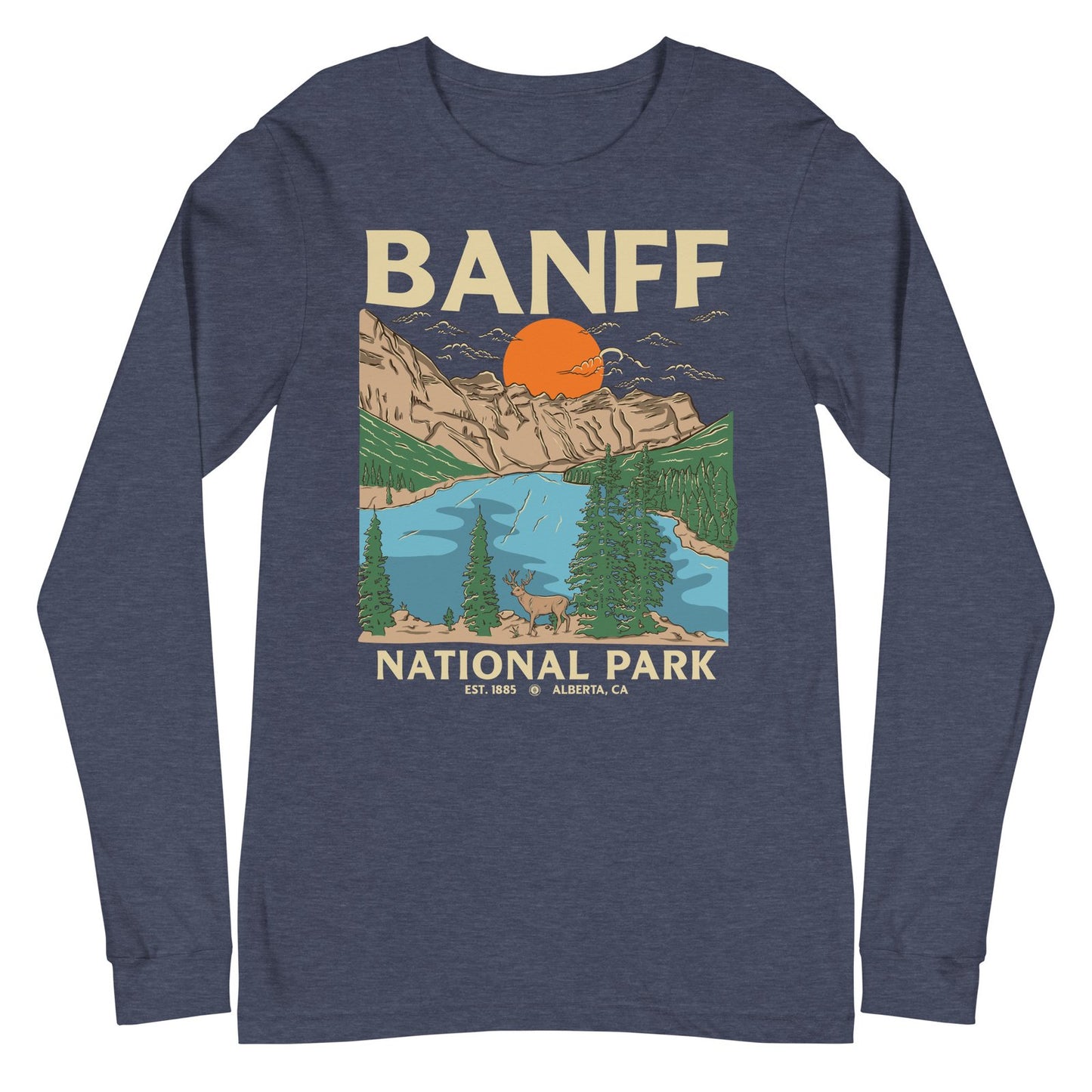 Banff National Park Long Sleeve Tee