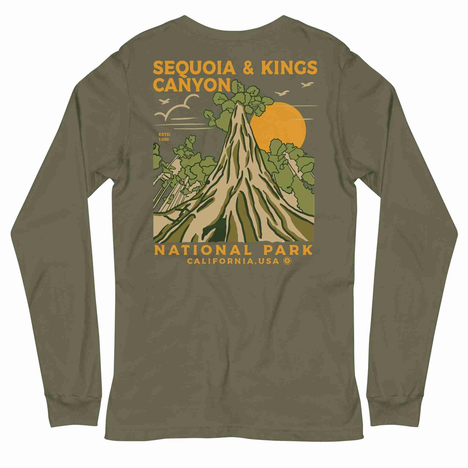 Sequoia & Kings Canyon National Park Long Sleeve Tee