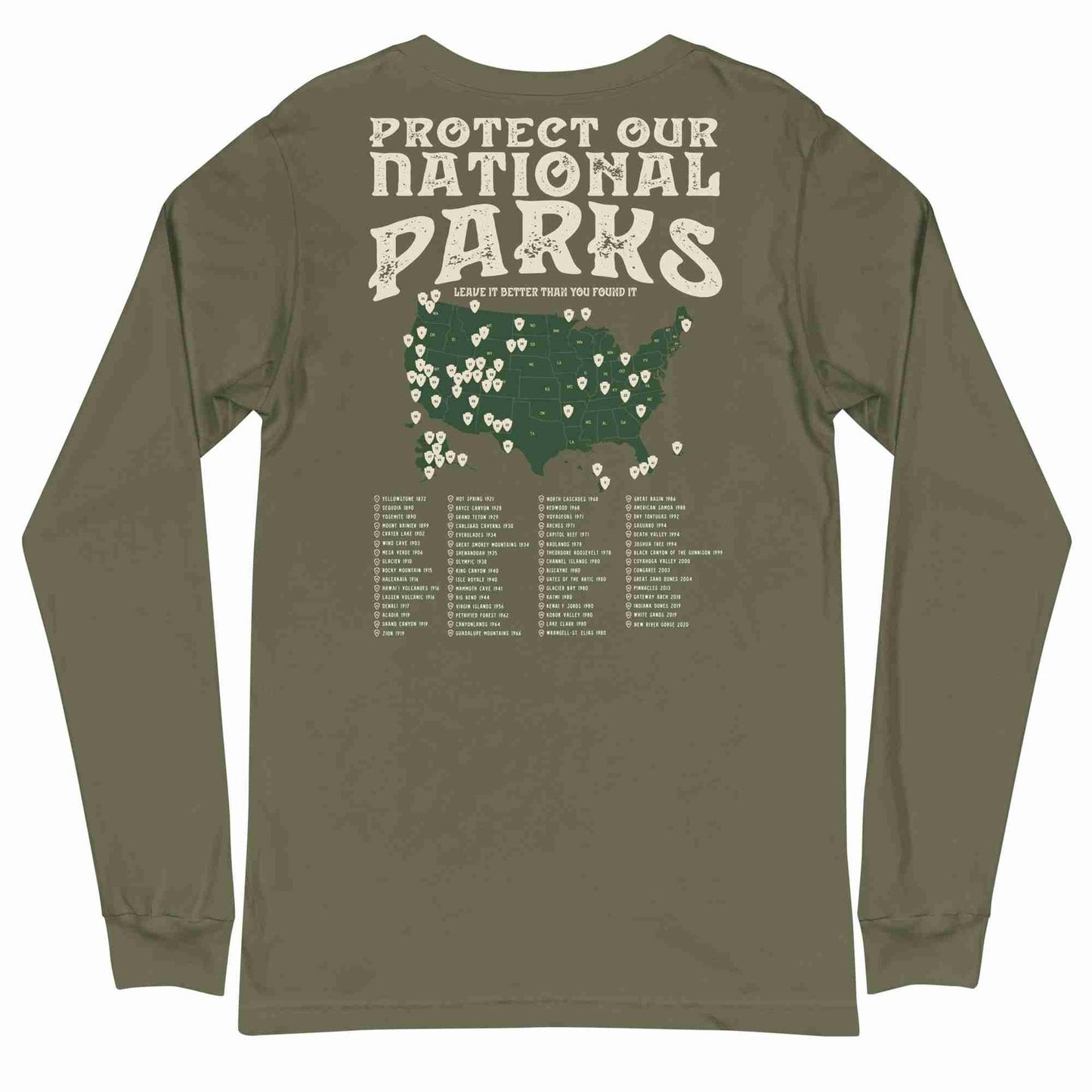 Protect Our National Park Long Sleeve Tee