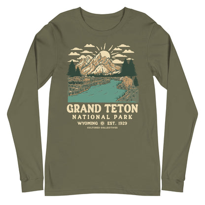 Grand Teton National Park Long Sleeve Tee