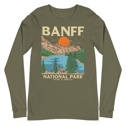 Banff National Park Long Sleeve Tee