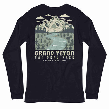 Grand Teton National Long Sleeve Tee