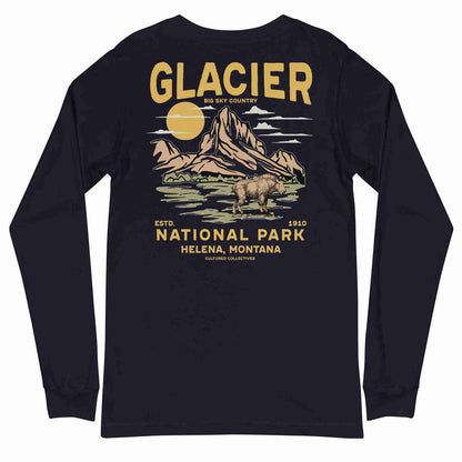 Glacier National Park Long Sleeve Tee