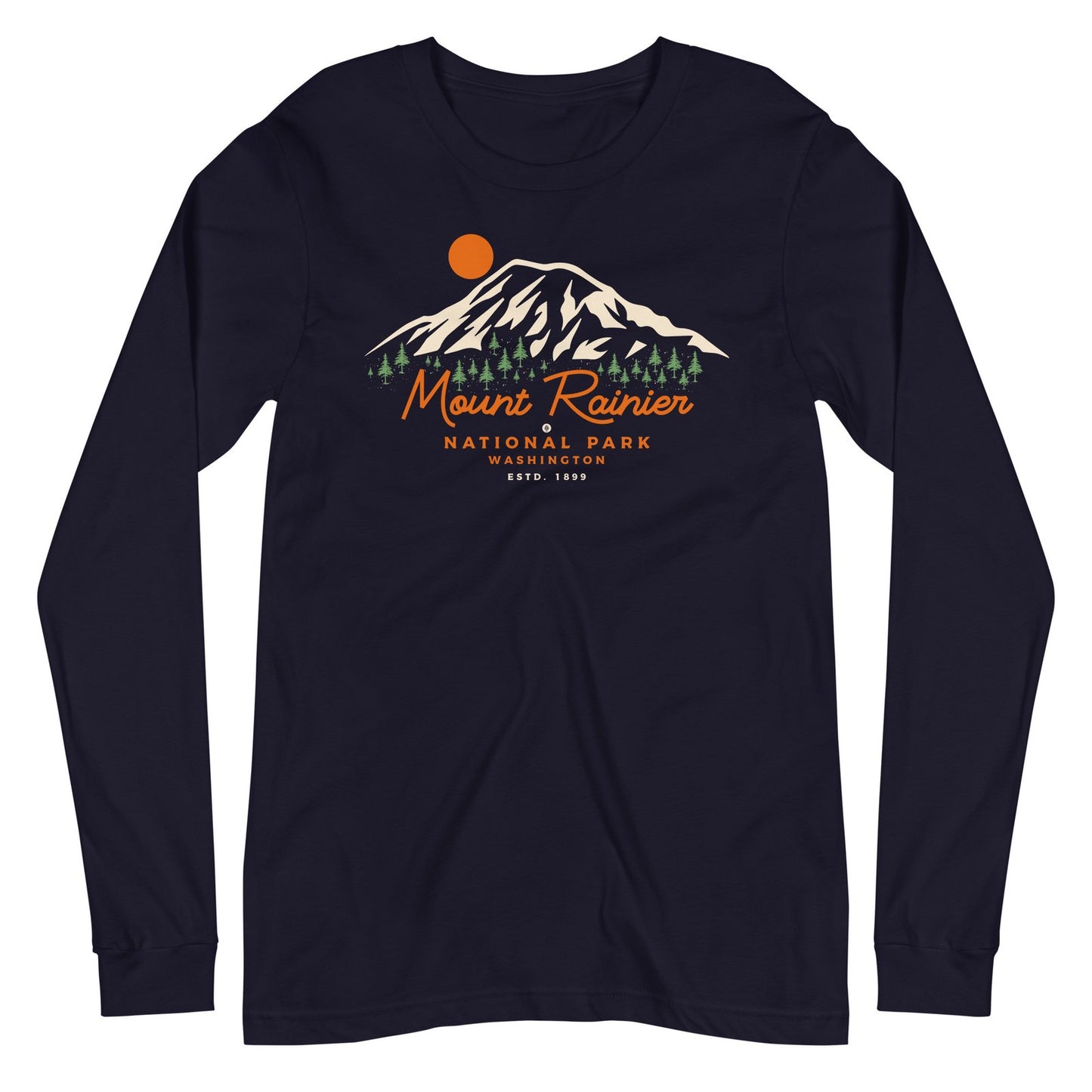 Mount Rainier National Park Long Sleeve Tee