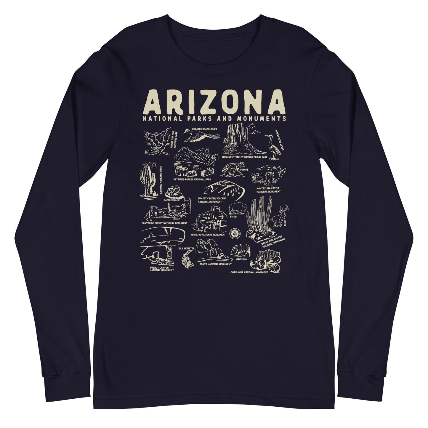 Arizona Parks Nature Long Sleeve Tee