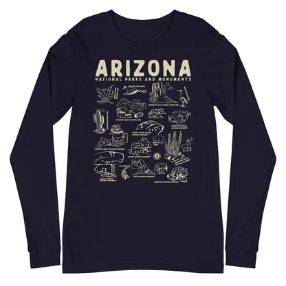 Arizona Parks Nature Long Sleeve Tee