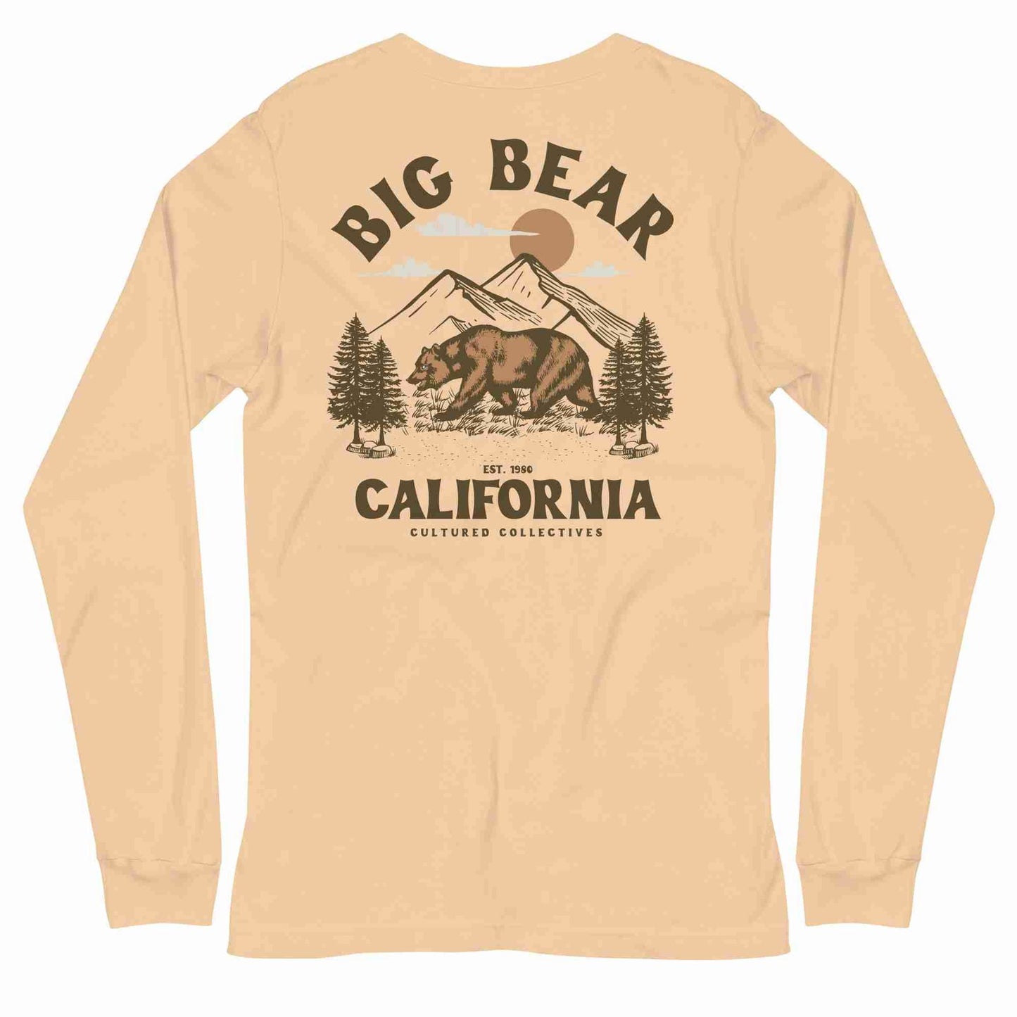 Big Bear Lake California Long Sleeve Tee